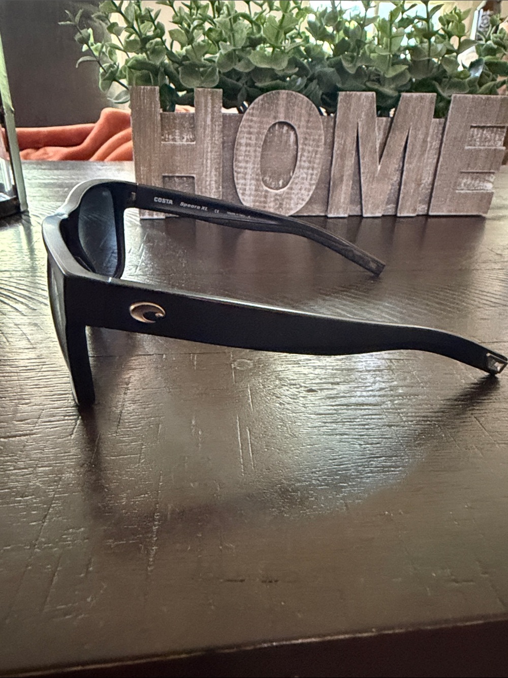 Costa Black Men's Sunglasses with Subtle Logo